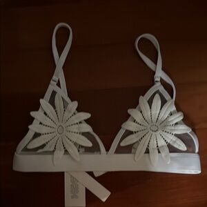 Honeymoon or Bachelorette Party Daisy Peekaboo Top: Size Large New with Tags